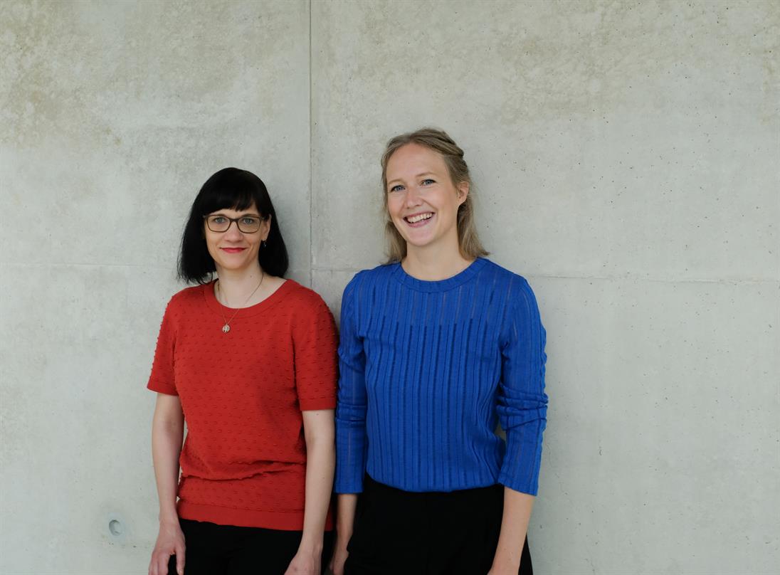 Stephanie Gralke (l.) und Lea Galinski sind die Talentscouts der Hochschule Düsseldorf 
